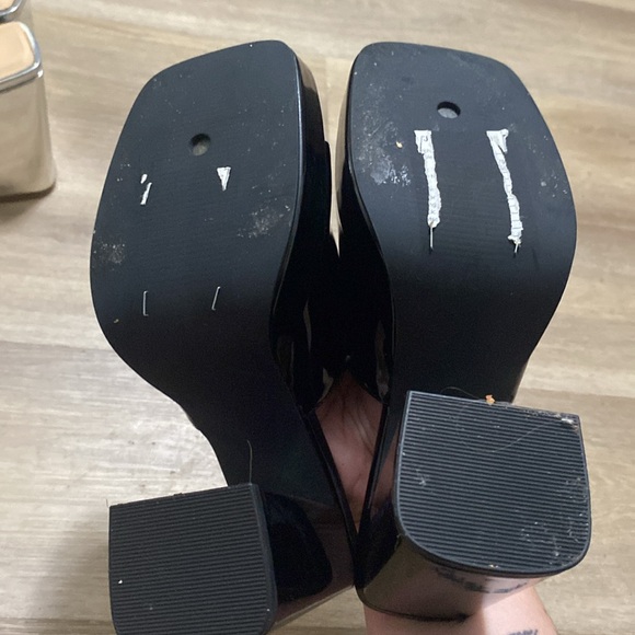 2 JustFab Slide on Heels size 8 - Picture 3 of 3